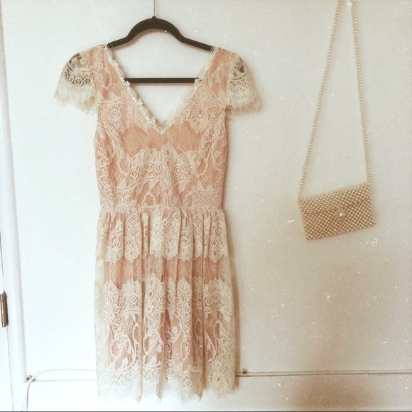 Nordstrom Soiéblu Lace Dress - S - Picture 2 of 6